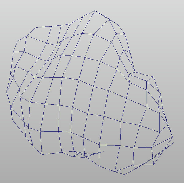 maya meteorite rock - meteorite by cgbeige